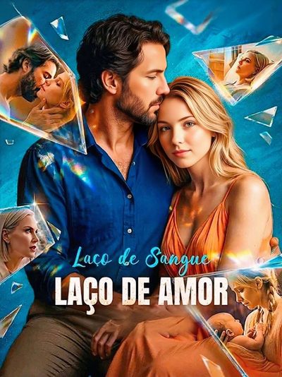 Capa da miniss&eacute;rie Laço de Sangue, Laço de Amor