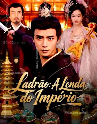 Capa da miniss&eacute;rie Ladrão a Lenda do Império