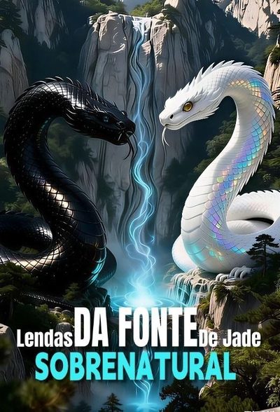 Capa da miniss&eacute;rie Lendas da Fonte de Jade Sobrenatural