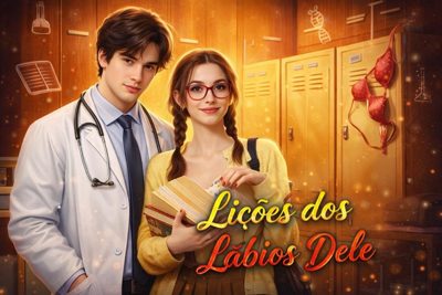 Capa da miniss&eacute;rie Lições dos Lábios Dele
