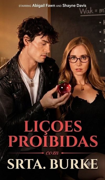 Capa da miniss&eacute;rie Lições Proibidas com a Sra. Burke Forbidden Lessons With Ms. Burke Legenda Exclusiva