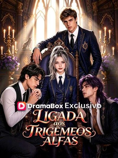 Capa da miniss&eacute;rie Ligada aos Trigêmeos Alfas