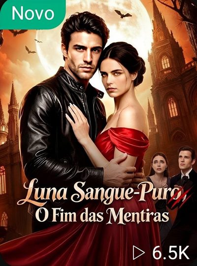 Capa da miniss&eacute;rie Luna Sangue Puro o Fim das Mentiras