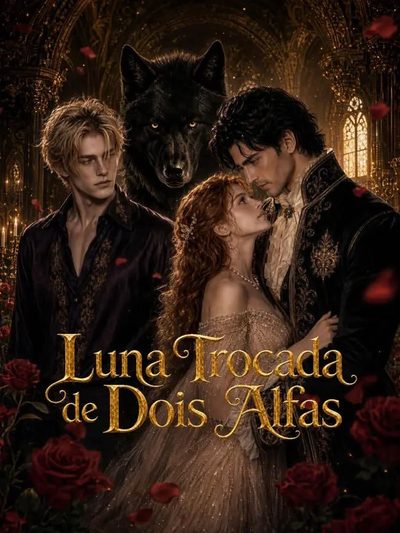 Capa da miniss&eacute;rie Luna Trocada de Dois Alfas