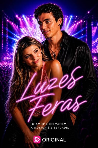Capa da miniss&eacute;rie Luzes Feras