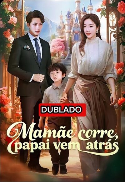 Capa da miniss&eacute;rie Mamãe Corre ,papai Vem Atrás dublado