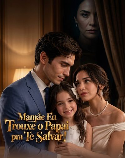Capa da miniss&eacute;rie Mamãe Eu Trouxe o Papai Pra Te Salvar -