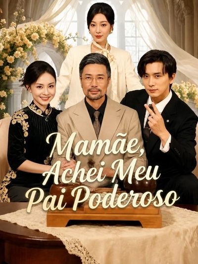 Capa da miniss&eacute;rie Mamãe, Não Tenha Medo, Encontrei Meu Pai Poderoso