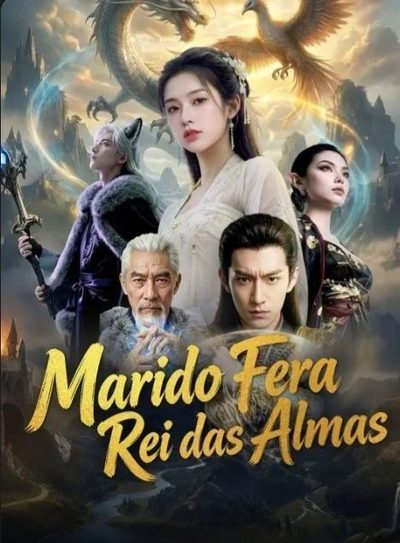 Capa da miniss&eacute;rie Marido Fera Rei das Almas