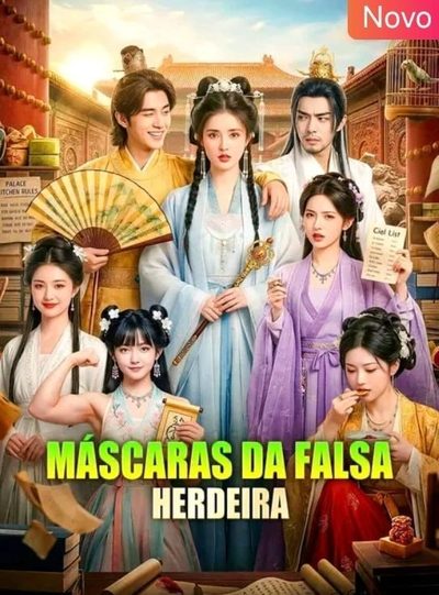 Capa da miniss&eacute;rie Máscaras da Falsa Herdeira
