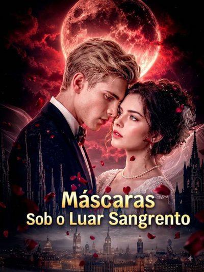 Capa da miniss&eacute;rie Máscaras sob o Luar Sangrento