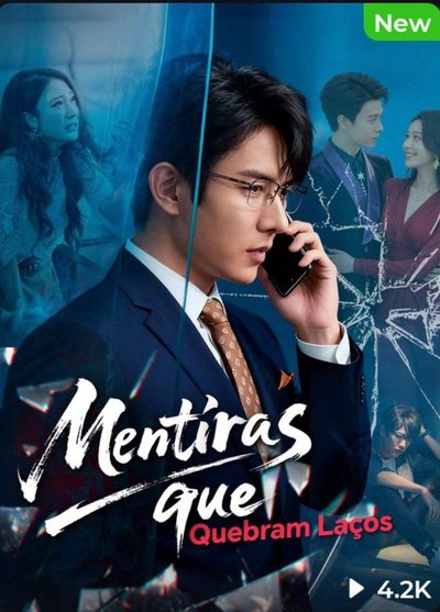 Capa da miniss&eacute;rie Mentiras que Quebram Laços 🫰🏼
