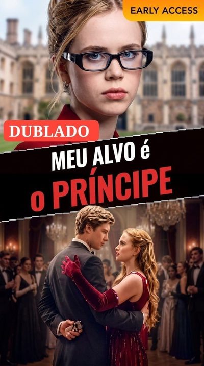Capa da miniss&eacute;rie Meu Alvo É o Príncipe