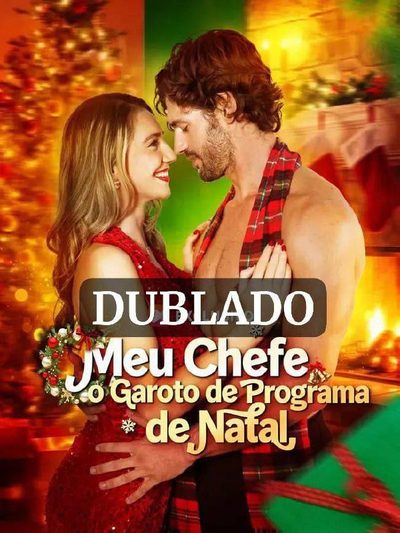 Capa da miniss&eacute;rie Meu Chefe o Garoto de Programa de Natal