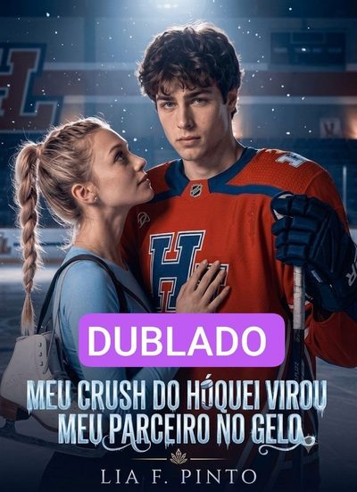 Capa da miniss&eacute;rie Meu Crush do Hóquei Virou Meu Parceiro no Gelo