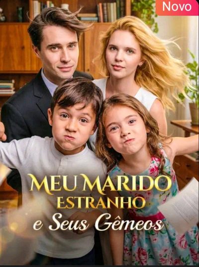 Capa da miniss&eacute;rie Meu Marido Estranho e Seus Gêmeos