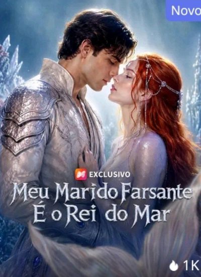 Capa da miniss&eacute;rie Meu Marido Farsante É o Rei do Mar