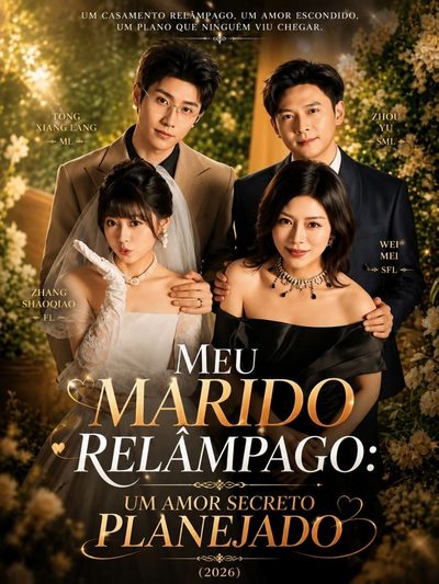 Capa da miniss&eacute;rie Meu Marido Relâmpago: Um Amor Secreto Planejado