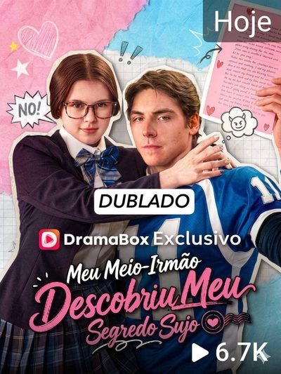 Capa da miniss&eacute;rie Meu Meio Irmão Descobriu Meu Segredo Sujo