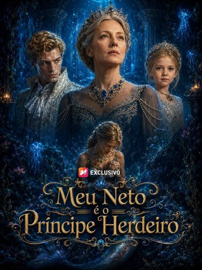 Capa da miniss&eacute;rie Meu Neto É o Príncipe Herdeiro