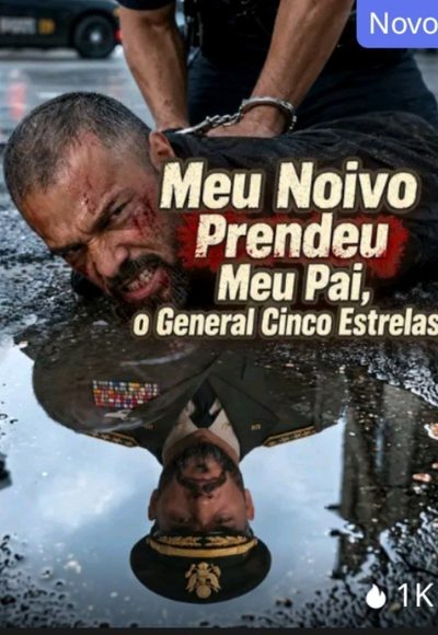 Capa da miniss&eacute;rie Meu Noivo Prendeu Meu Pai, o General Cinco Estrelas