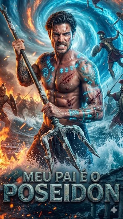 Capa da miniss&eacute;rie Meu Pai É o Poseidon