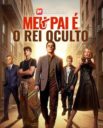 Capa da miniss&eacute;rie Meu Pai É o Rei Oculto