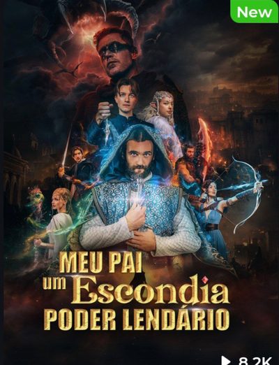 Capa da miniss&eacute;rie Meu Pai Escondia Um Poder dublado