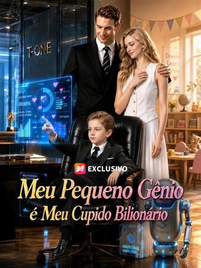 Capa da miniss&eacute;rie Meu Pequeno Gênio É Meu Cupido Bilionário