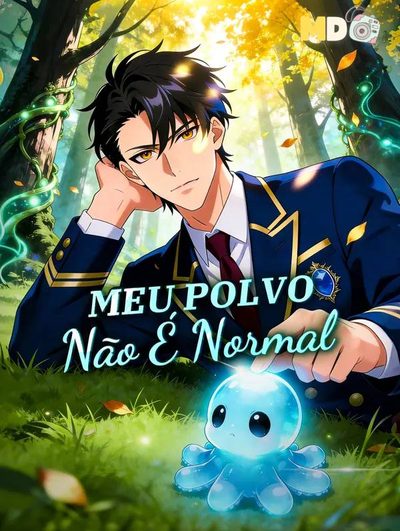 Capa da miniss&eacute;rie Meu Polvo Não É Normal