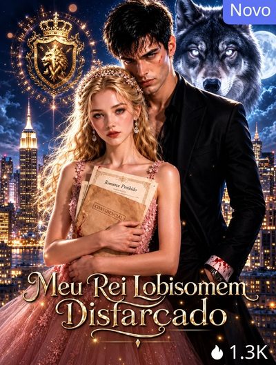 Capa da miniss&eacute;rie Meu Rei Lobisomem Disfarçado
