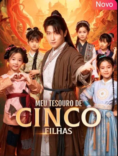 Capa da miniss&eacute;rie Meu Tesouro de Cinco Filhas
