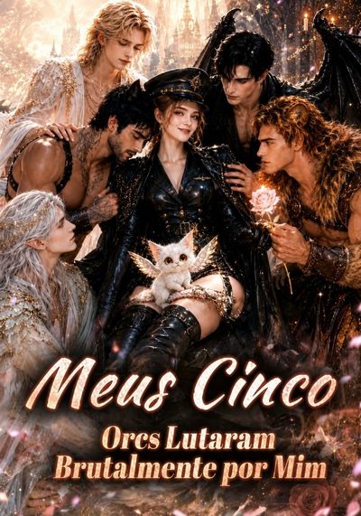 Capa da miniss&eacute;rie Meus Cinco Orcs Lutaram Brutalmente por Mim