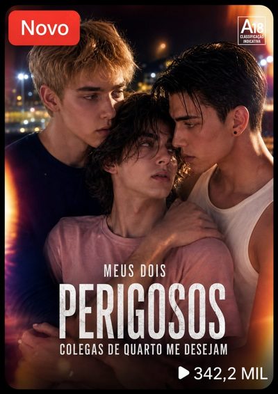 Capa da miniss&eacute;rie Meus Dois Perigosos Colegas de Quarto Me Desejam Bl