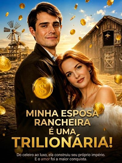 Capa da miniss&eacute;rie Minha Esposa Rancheira É uma Trilionária!