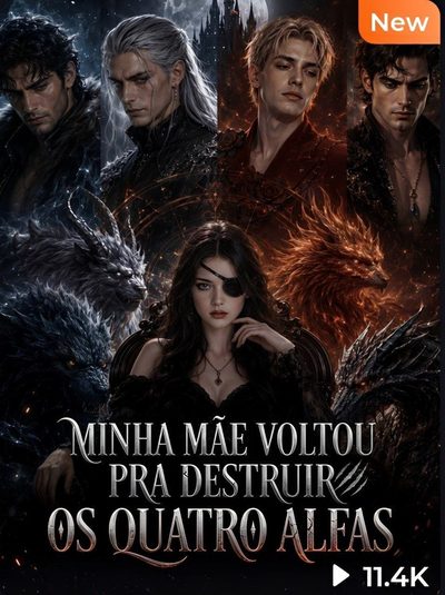 Capa da miniss&eacute;rie Minha Mãe Voltou Pra Destruir os Quatro Alfas