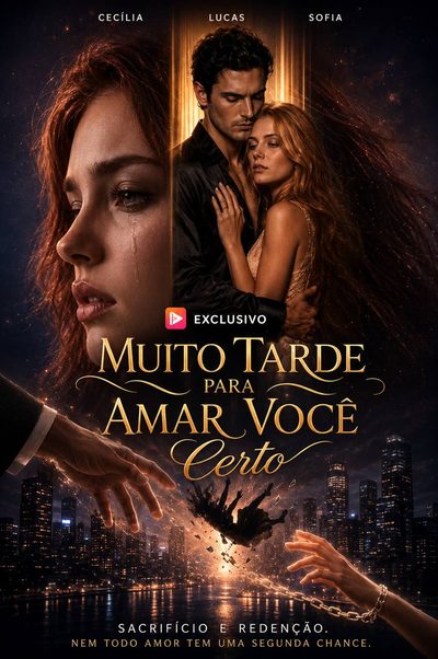 Capa da miniss&eacute;rie Muito Tarde para Amar Voce Certo