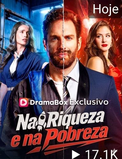 Capa da miniss&eacute;rie Na Riqueza e na Pobreza