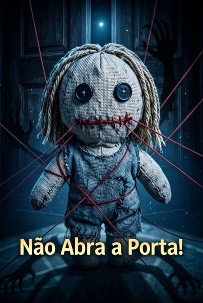 Capa da miniss&eacute;rie Não Abra a Porta!