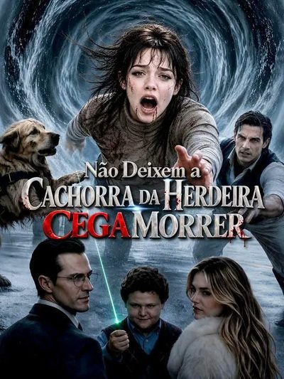 Capa da miniss&eacute;rie Não Deixem a Cachorra da Herdeira Cega Morrer