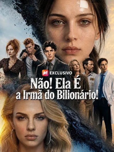 Capa da miniss&eacute;rie Não! Ela É a Irmã do Bilionário!
