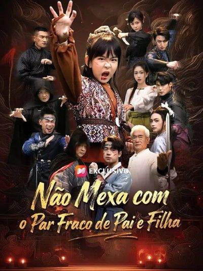 Capa da miniss&eacute;rie Não Mexa com o Par Fraco de Pai e Filha