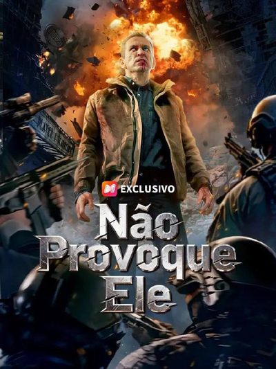 Capa da miniss&eacute;rie Não Provoque Ele