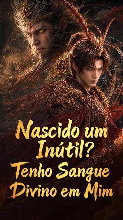Capa da miniss&eacute;rie Nascido Um Inútil Tenho Sangue Divino em Mim