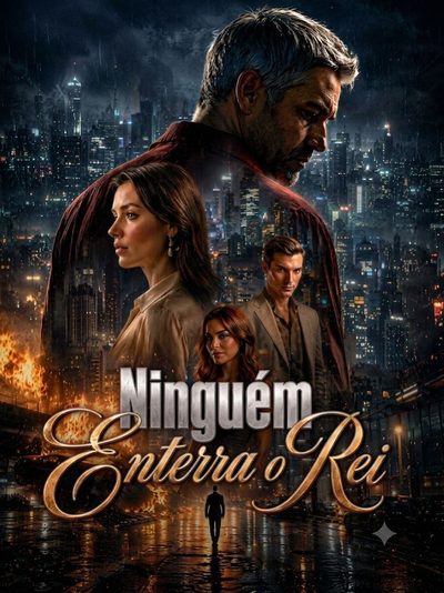 Capa da miniss&eacute;rie Ninguém Enterra o Rei -