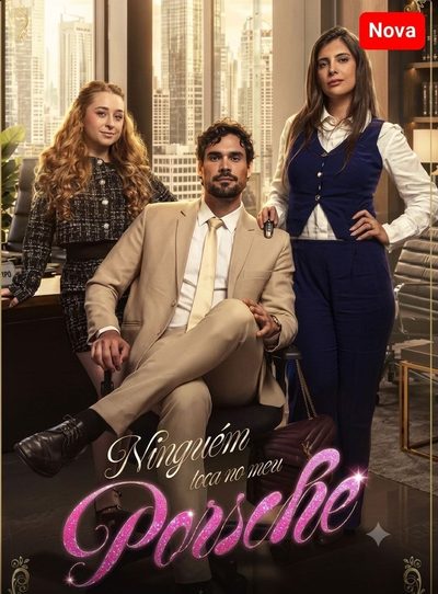 Capa da miniss&eacute;rie Ninguem Toca no Meu Porsche