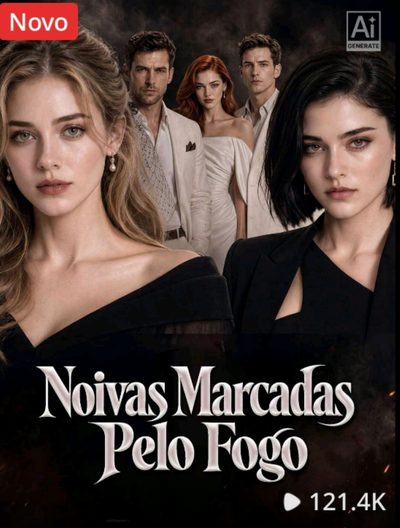 Capa da miniss&eacute;rie Noivas Marcadas Pelo Fogo