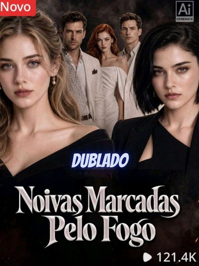Capa da miniss&eacute;rie Noivas Marcadas Pelo Fogo