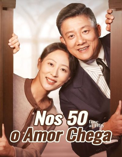 Capa da miniss&eacute;rie Nos 50 o Amor Chega