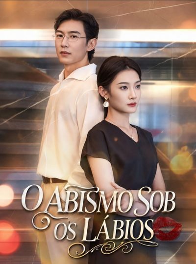 Capa da miniss&eacute;rie O Abismo sob os Lábios